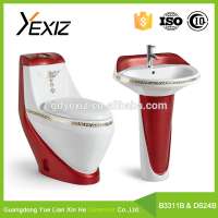 B3311B & D624B Hot sale dual flush corner toilet, bathroom accessories toilet bowl